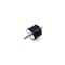 Fairchild Industries Rubber vibration isolator mount, male to male, metric, Natural Rubber 50A, Zinc-plated steel RVI1010-MM50 - alternate 1